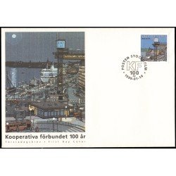 Suecia Sweden SPD FDC 2077 1999 Centenario de la unión cooperativa sueca Sobre primer día Suecia Sweden SPD FDC 2077 1999 Centenario de la unión cooperativa sueca Sobre primer día