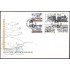 Suecia Sweden SPD FDC 1631/36 1991 Fauna Peces raros de agua dulce Sobre primer día