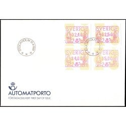 Suecia Sweden SPD FDC D1 1991 Sello de Distribuidores Sobre primer día Suecia Sweden SPD FDC D1 1991 Sello de Distribuidores Sobre primer día