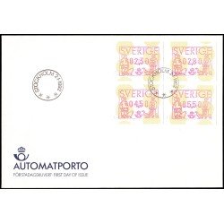 Suecia Sweden SPD FDC D1 1992 Sello de Distribuidores Sobre primer día Suecia Sweden SPD FDC D1 1992 Sello de Distribuidores Sobre primer día