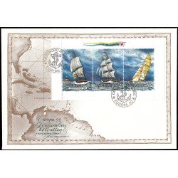 Suecia Sweden SPD FDC HB22 1992 500 aniv. del descubrimiento de América Sobre primer día Suecia Sweden SPD FDC HB22 1992 500 aniv. del descubrimiento de América Sobre primer día