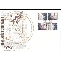 Suecia Sweden SPD FDC 1734/35 1992 Homenaje a Derek Walcott premio Nobel de literatura 1992 Sobre primer día Suecia Sweden SPD FDC 1734/35 1992 Homenaje a Derek Walcott premio Nobel de literatura 1992 Sobre primer día