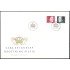 Suecia Sweden SPD FDC 1736/37 1993 Rey Carlos Gustavo XVI y Reina Silvia Sobre primer día