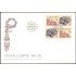 Suecia Sweden SPD FDC 1752/53 1993 400 aniv. del sínodo de Upsala Sobre primer  día