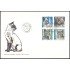 Suecia Sweden SPD FDC 1800/03 1994 Gatos de raza Sobre primer día
