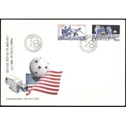 Suecia Sweden SPD FDC 1805/06 1994 Copa del mundo de fúlbol en E.E.U.U., 25 aniv. del primer hombre en la luna Sobre primer día Suecia Sweden SPD FDC 1805/06 1994 Copa del mundo de fúlbol en E.E.U.U., 25 aniv. del primer hombre en la luna Sobre primer día
