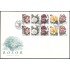 Suecia Sweden SPD FDC 1807/11 1994 Flores Rosas Sobre primer día