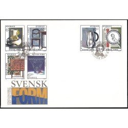 Suecia Sweden SPD FDC 1812/17 1994 Estilo sueco Objetos y mobiliario Sobre primer día Suecia Sweden SPD FDC 1812/17 1994 Estilo sueco Objetos y mobiliario Sobre primer día