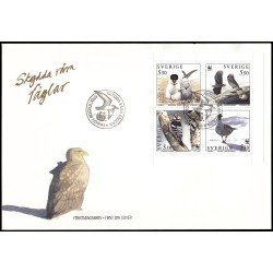 Suecia Sweden SPD FDC 1829/32 1994 Protección de pájaros Sobre primer día Suecia Sweden SPD FDC 1829/32 1994 Protección de pájaros Sobre primer día