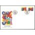 Suecia Sweden SPD FDC 1834/35 1994 Referéndum para la adhesión al Mercado Común Sobre primer día