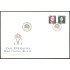 Suecia Sweden SPD FDC 1847/48 1995 Rey Carlos Gustavo XVI y Reina Silvia Sobre primer día