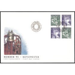 Suecia Sweden SPD FDC 1865/66 1995 Nórdico 95 Turismo en los países nórdicos Sobre primer día Suecia Sweden SPD FDC 1865/66 1995 Nórdico 95 Turismo en los países nórdicos Sobre primer día