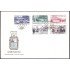Suecia Sweden SPD FDC 1871/75 1995 Tranvías suecos de ayer y de hoy Sobre primer día