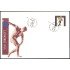 Suecia Sweden SPD FDC 1876 1995 Campeonatos del mundo de atletismo en Goteborg Sobre primer día