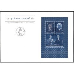 Suecia Sweden SPD FDC F2932 2013 40 aniv. del reinado de S.M. Carlos Gustavo XVI Sobre primer día Suecia Sweden SPD FDC F2932 2013 40 aniv. del reinado de S.M. Carlos Gustavo XVI Sobre primer día