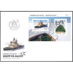 Suecia Sweden SPD FDC F2959 2014 La vida a bordo Sobre primer día Suecia Sweden SPD FDC F2959 2014 La vida a bordo Sobre primer día