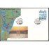 Suecia Sweden SPD FDC 1998 1997 Inauguración del puente Hoga Kusten Sobre primer día