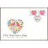 Suecia Sweden SPD FDC 2019/20 1998 San Valentín Sobre primer día