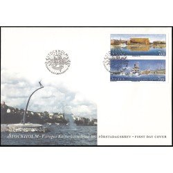 Suecia Sweden SPD FDC 2038/39 1998 Estocolmo Capital europea de la cultura 1998 Sobre primer día Suecia Sweden SPD FDC 2038/39 1998 Estocolmo Capital europea de la cultura 1998 Sobre primer día