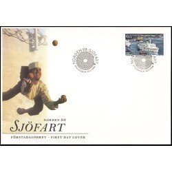 Suecia Sweden SPD FDC 2040 1998 Nórdico 98 Navegación marítima Sobre primer día Suecia Sweden SPD FDC 2040 1998 Nórdico 98 Navegación marítima Sobre primer día