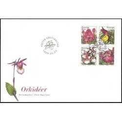 Suecia Sweden SPD FDC 2096/99 1999 Flora Orquideas Sobre primer día Suecia Sweden SPD FDC 2096/99 1999 Flora Orquideas Sobre primer día