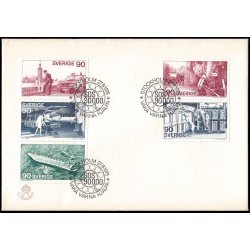 Suecia Sweden SPD FDC 895/99 1975 Vigilar, guardar, ayudar Sobre primer día Suecia Sweden SPD FDC 895/99 1975 Vigilar, guardar, ayudar Sobre primer día