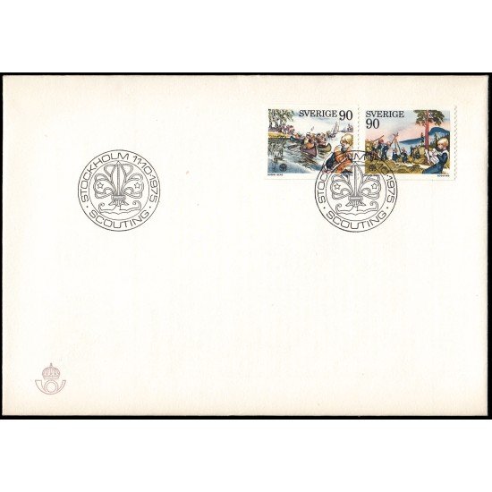 Suecia Sweden SPD FDC 900/01 1975 Encuentro internacional en Lillehammer Sobre primer día Suecia Sweden SPD FDC 900/01 1975 Encuentro internacional en Lillehammer Sobre primer día