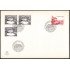 Suecia Sweden SPD FDC 902/03 1975 Erizo  Instrumentos Musicales  Zanfona Sobre primer día