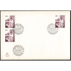 Suecia Sweden SPD FDC 918 1976 Artesanía Sobre primer día Suecia Sweden SPD FDC 918 1976 Artesanía Sobre primer día