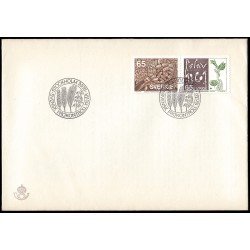 Suecia Sweden SPD FDC 921/22 1976 Prueba de semillas Sobre primer día Suecia Sweden SPD FDC 921/22 1976 Prueba de semillas Sobre primer día