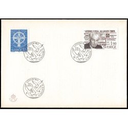 Suecia Sweden SPD FDC 932/33 1976 Centenario de la iglesia de los marineros suecos, Torgny Karl Segerstedt (1876-1945) Editor Sobre primer día Suecia Sweden SPD FDC 932/33 1976 Centenario de la iglesia de los marineros suecos, Torgny Karl Segerstedt (1876-1945) Editor Sobre primer día