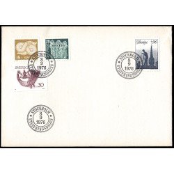 Suecia Sweden SPD FDC 934/37 1976 Arte y artesanía Sobre primer día Suecia Sweden SPD FDC 934/37 1976 Arte y artesanía Sobre primer día