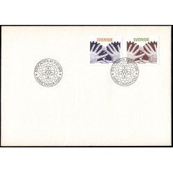 Suecia Sweden SPD FDC 944/45 1976 Protección en el trabajo Sobre primer día Suecia Sweden SPD FDC 944/45 1976 Protección en el trabajo Sobre primer día