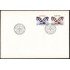 Suecia Sweden SPD FDC 944/45 1976 Protección en el trabajo Sobre primer día