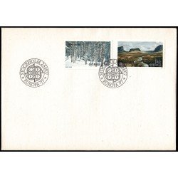 Suecia Sweden SPD FDC 970/71 1977 Europa Paisaje suecos Sobre primer día Suecia Sweden SPD FDC 970/71 1977 Europa Paisaje suecos Sobre primer día