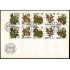 Suecia Sweden SPD FDC 975/79 1977 Baias salvajes Sobre primer día