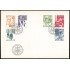 Suecia Sweden SPD FDC 985/90 1977 Preparativos navideños Sobre primer día
