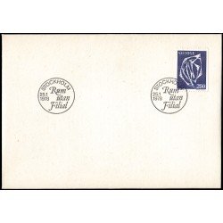 Suecia Sweden SPD FDC 995 1978 Escultura de Arne Jones Sobre primer día Suecia Sweden SPD FDC 995 1978 Escultura de Arne Jones Sobre primer día