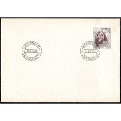 Suecia Sweden SPD FDC 998 1978 Oso marrón Sobre primer día Suecia Sweden SPD FDC 998 1978 Oso marrón Sobre primer día