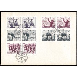 Suecia Sweden SPD FDC 999/03 1978 Iglesias cristianas libres Sobre primer día Suecia Sweden SPD FDC 999/03 1978 Iglesias cristianas libres Sobre primer día