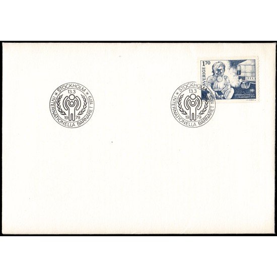 Suecia Sweden SPD FDC 1037 1979 Año internacional de la infancia Sobre primer día Suecia Sweden SPD FDC 1037 1979 Año internacional de la infancia Sobre primer día