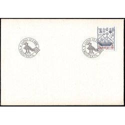Suecia Sweden SPD FDC 1038 1979 Tapiz de pared Scanian Sobre primer día Suecia Sweden SPD FDC 1038 1979 Tapiz de pared Scanian Sobre primer día