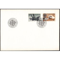 Suecia Sweden SPD FDC 1040/41 1979 C.E.P.T. Historia del Correo Sobre primer día Suecia Sweden SPD FDC 1040/41 1979 C.E.P.T. Historia del Correo Sobre primer día