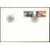 Suecia Sweden SPD FDC 1040/41 1979 C.E.P.T. Historia del Correo Sobre primer día