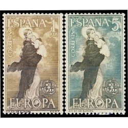 España Spain 1519/20 1963 Europa-CEPT MNH España Spain 1519/20 1963 Europa-CEPT MNH