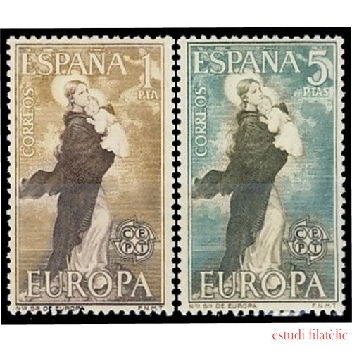 España Spain 1519/20 1963  Europa-CEPT MNH