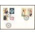 Suecia Sweden SPD FDC 1069/74 1979 Joyas y costumbres folclóricas Sobre primer día
