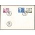 Suecia Sweden SPD FDC 1075/77 1979  Galardonados con el premio Nobel 1919 Sobre primer día