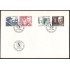 Suecia Sweden SPD FDC 1110/13 1980 Galardonados con el premio Nobel de 1920 Sobre primer día