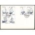 Suecia Sweden SPD FDC 1134/39 1981 Barcos de diferentes regiones Sobre primer día